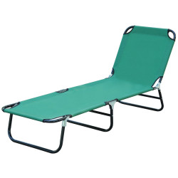 Sezlong Outsunny 01-0367 (Green) Thumb