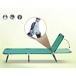 Sezlong Outsunny 01-0367 (Green) Thumb