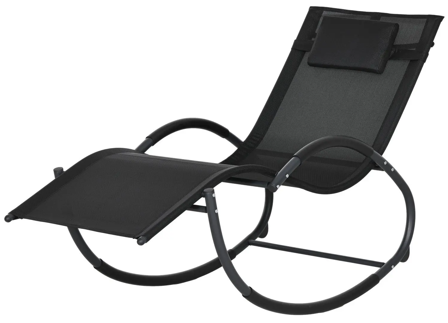 Sezlong Outsunny 84A-120V01BK (Black) - 5