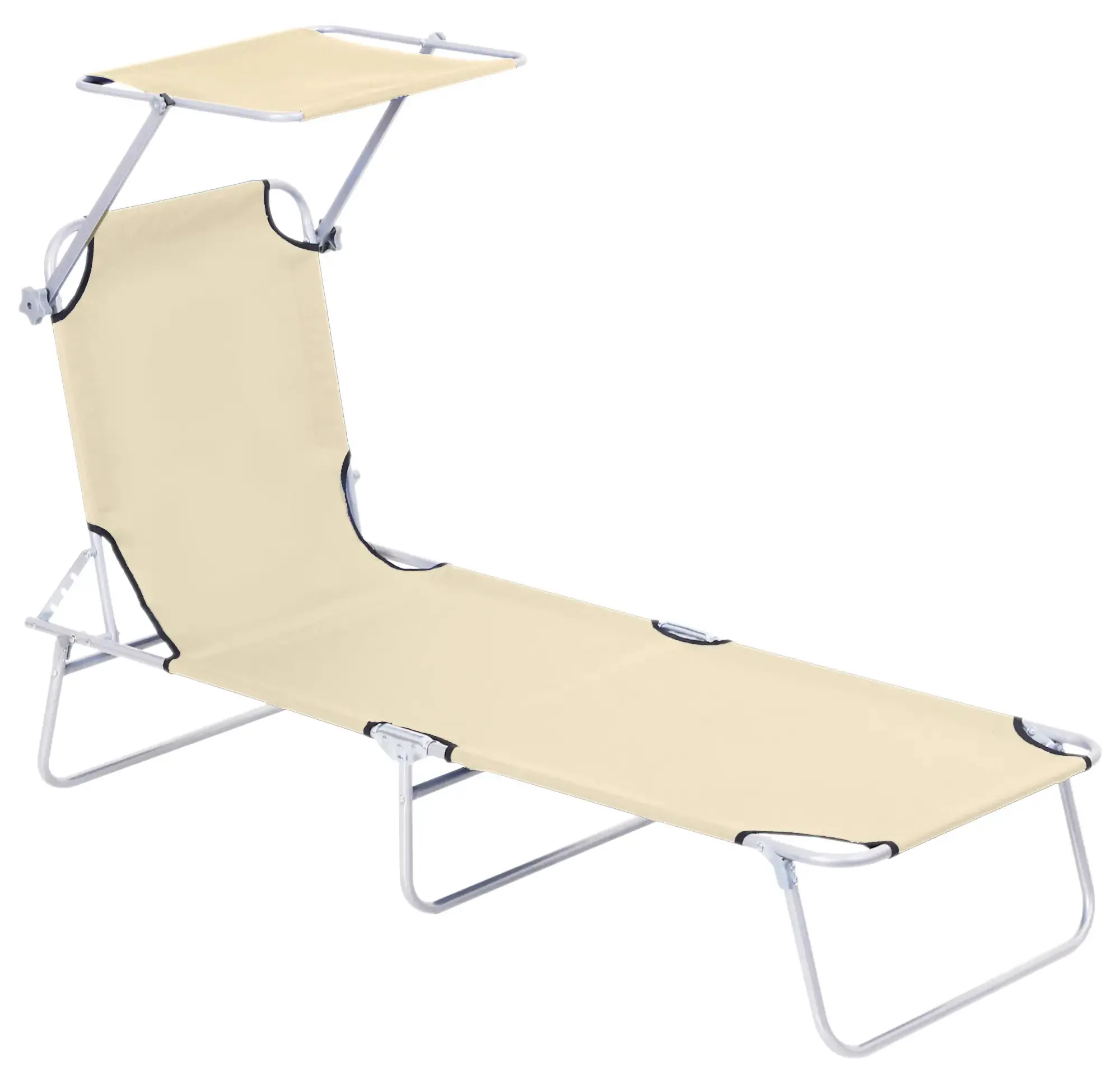 Sezlong Outsunny 84B-001BG (Beige) - 3