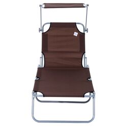 Sezlong Outsunny 84B-001BN (Brown) Thumb