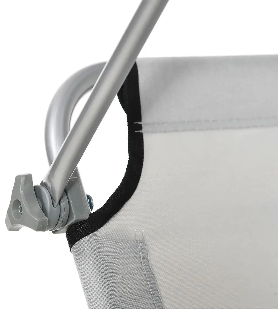 Шезлонг Outsunny 84B-001LG (Light Grey)