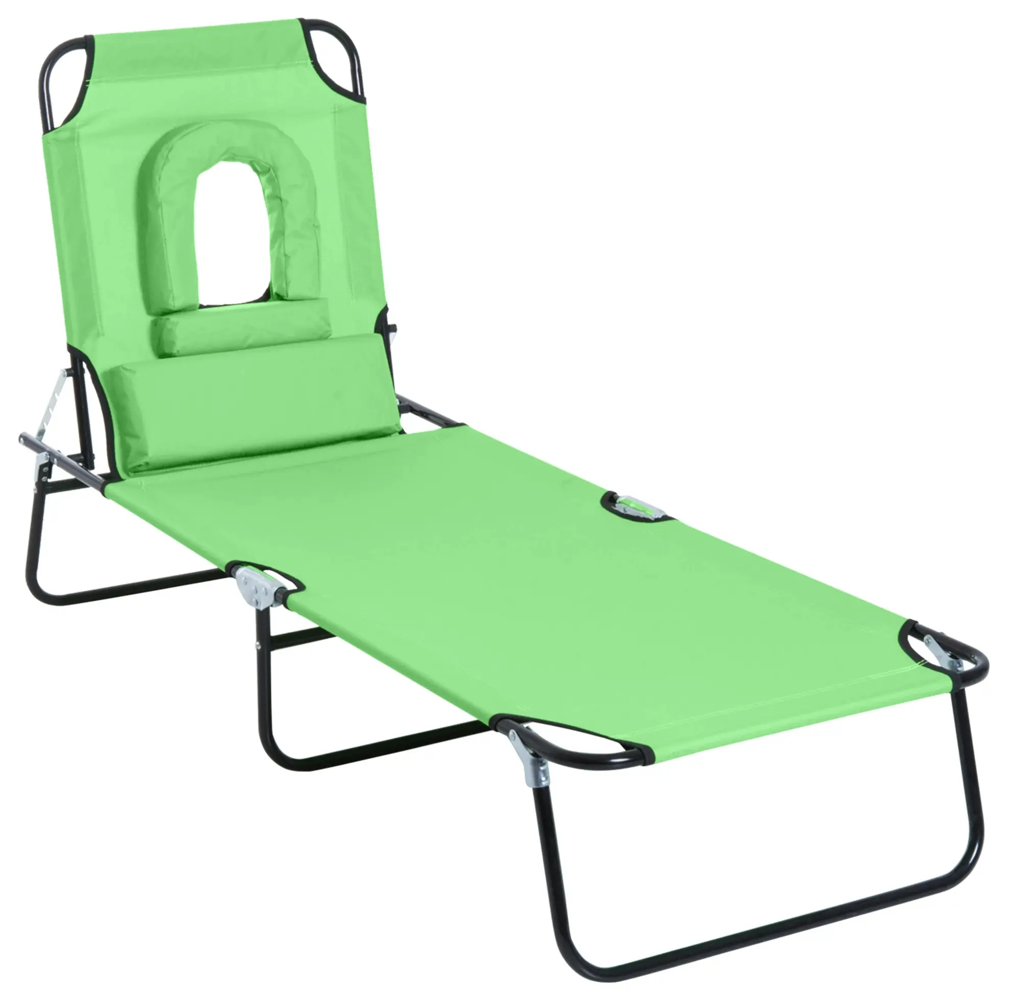 Sezlong Outsunny 84B-002GN (Green) - 2