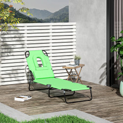 Sezlong Outsunny 84B-002GN (Green)