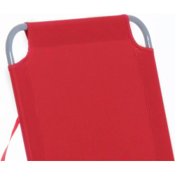 Шезлонг Outsunny 84B-129 (Red) Thumb