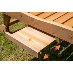 Шезлонг Outsunny 84B-164 (Natural) Thumb