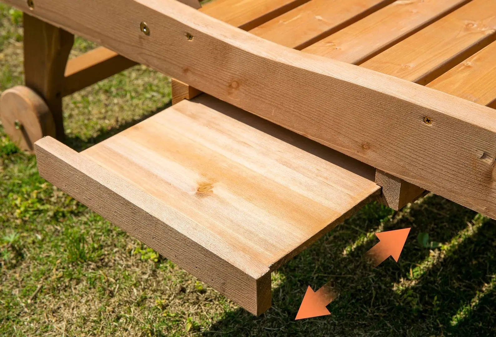 Шезлонг Outsunny 84B-164 (Natural)