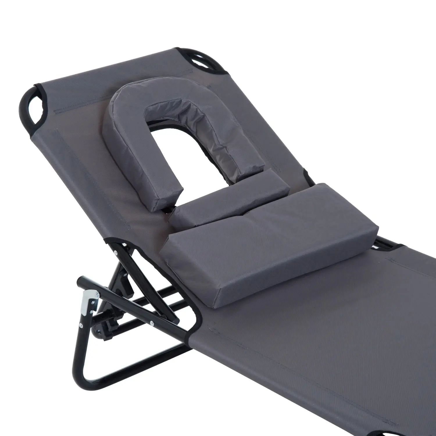 Шезлонг Outsunny 84B-177 (Grey) - 6