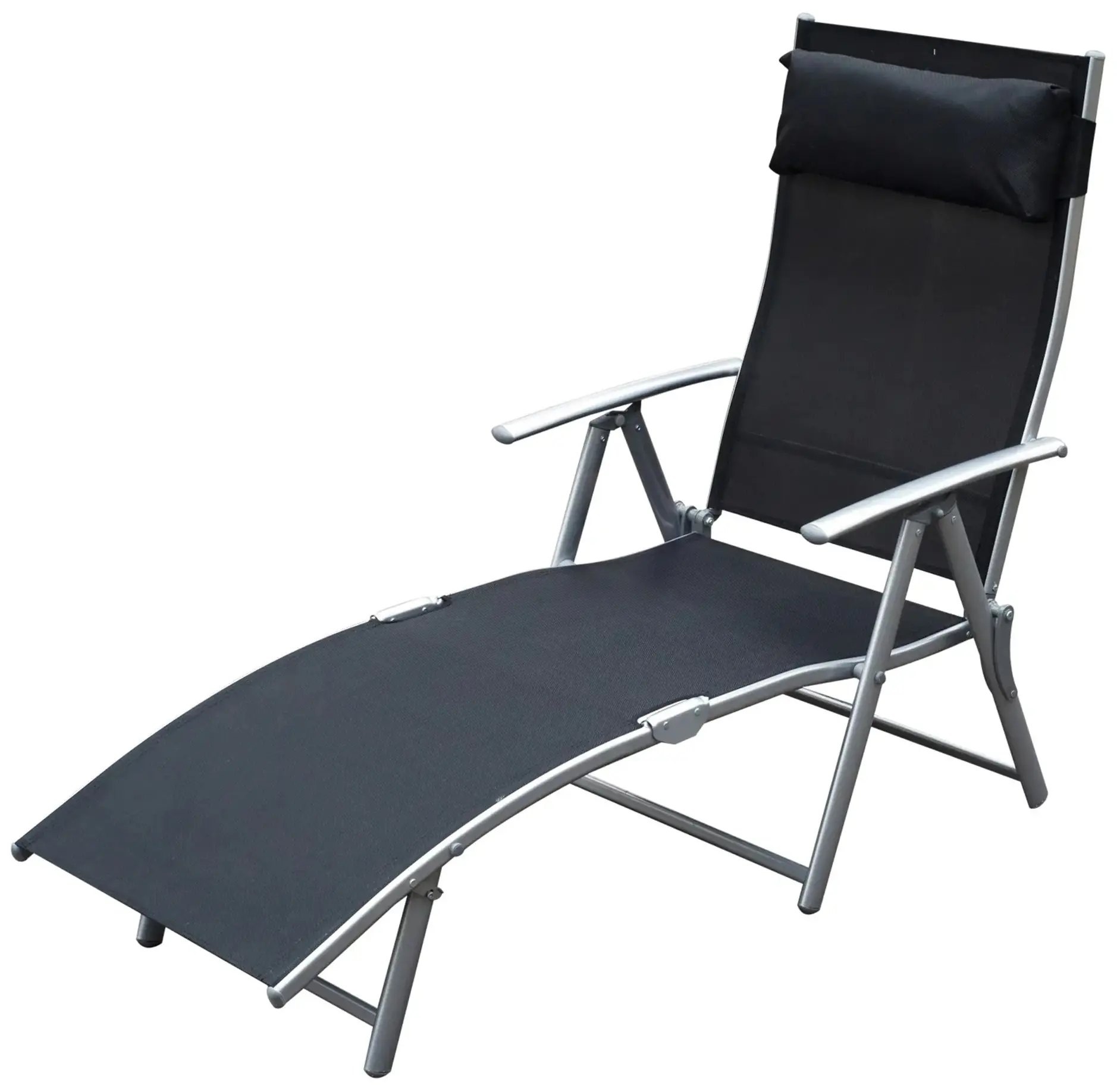 Sezlong Outsunny 84B-184BK (Black) - 2