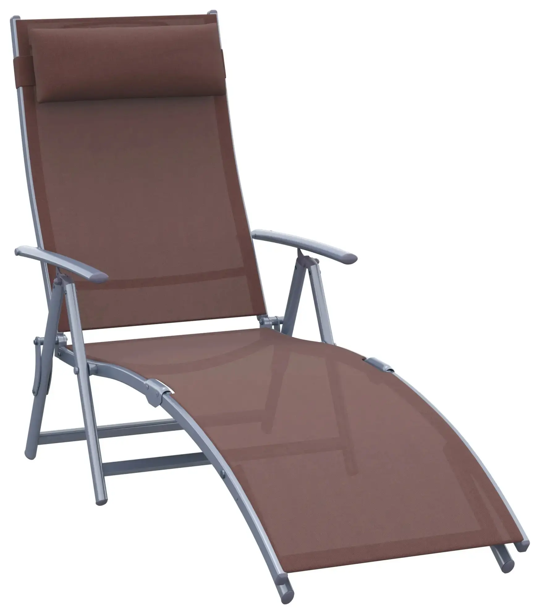 Sezlong Outsunny 84B-184BN (Brown) - 2