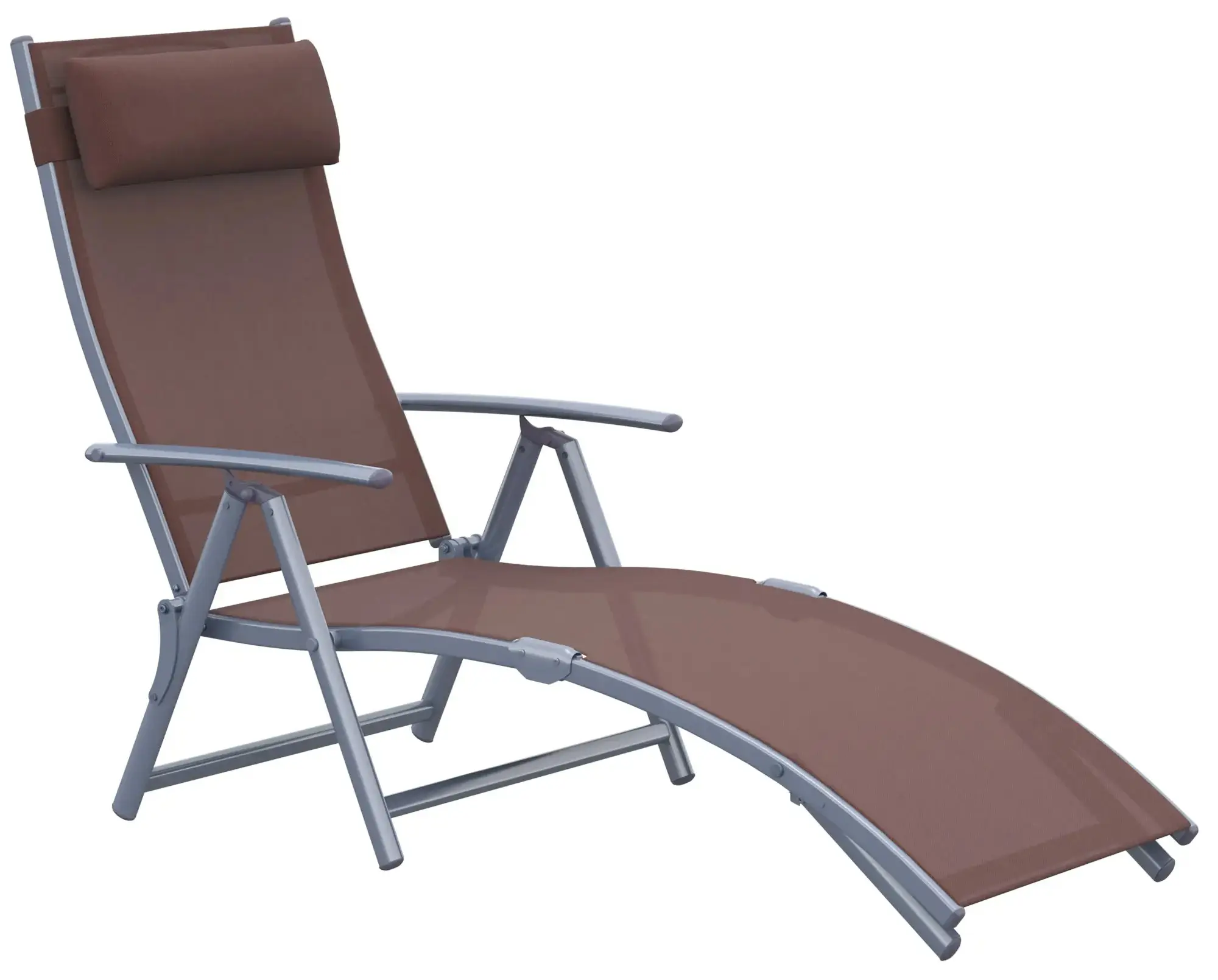 Sezlong Outsunny 84B-184BN (Brown) - 3