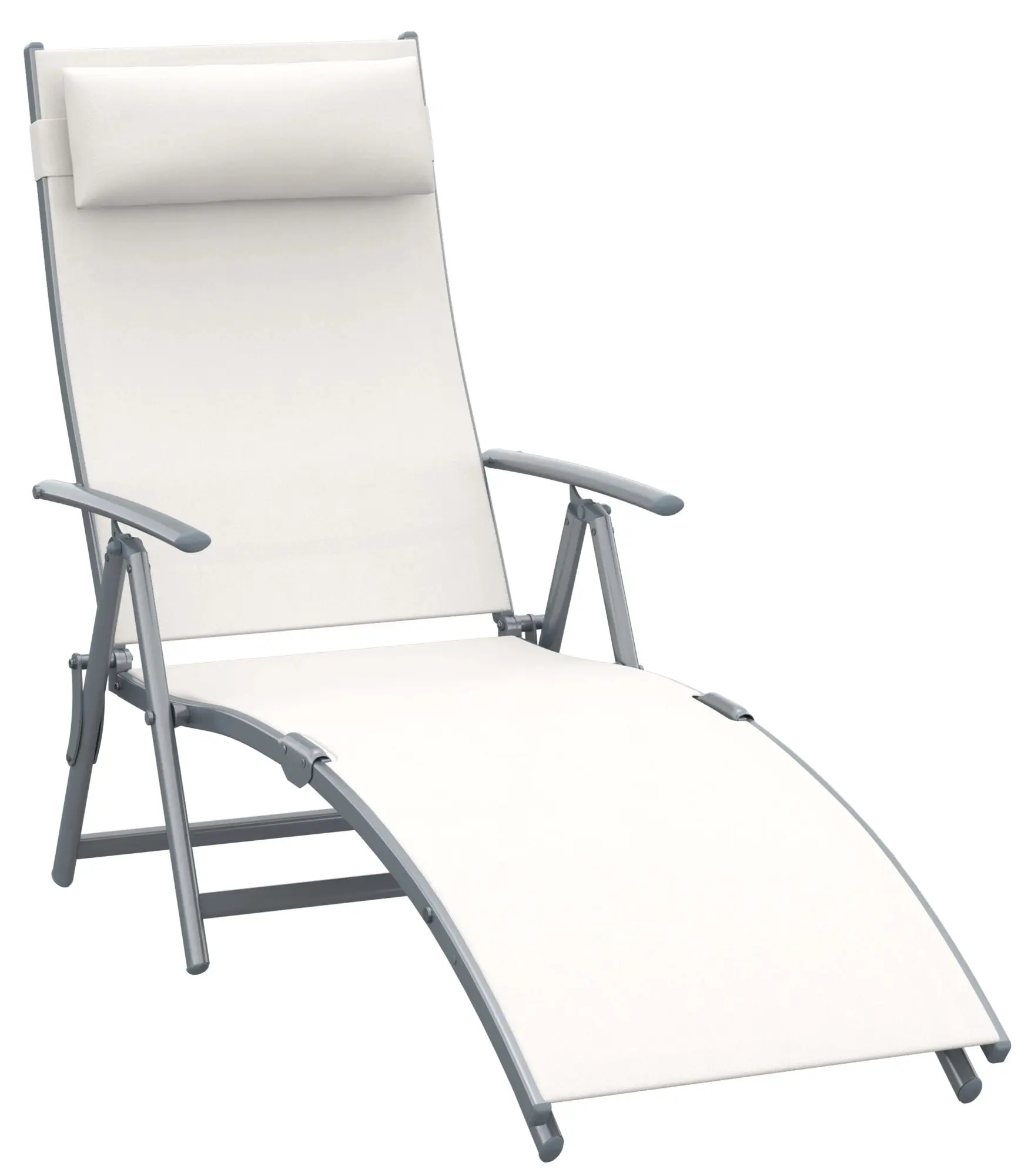 Sezlong Outsunny 84B-184CW (Cream White) - 2