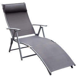 Sezlong Outsunny 84B-184GY (Grey) Thumb