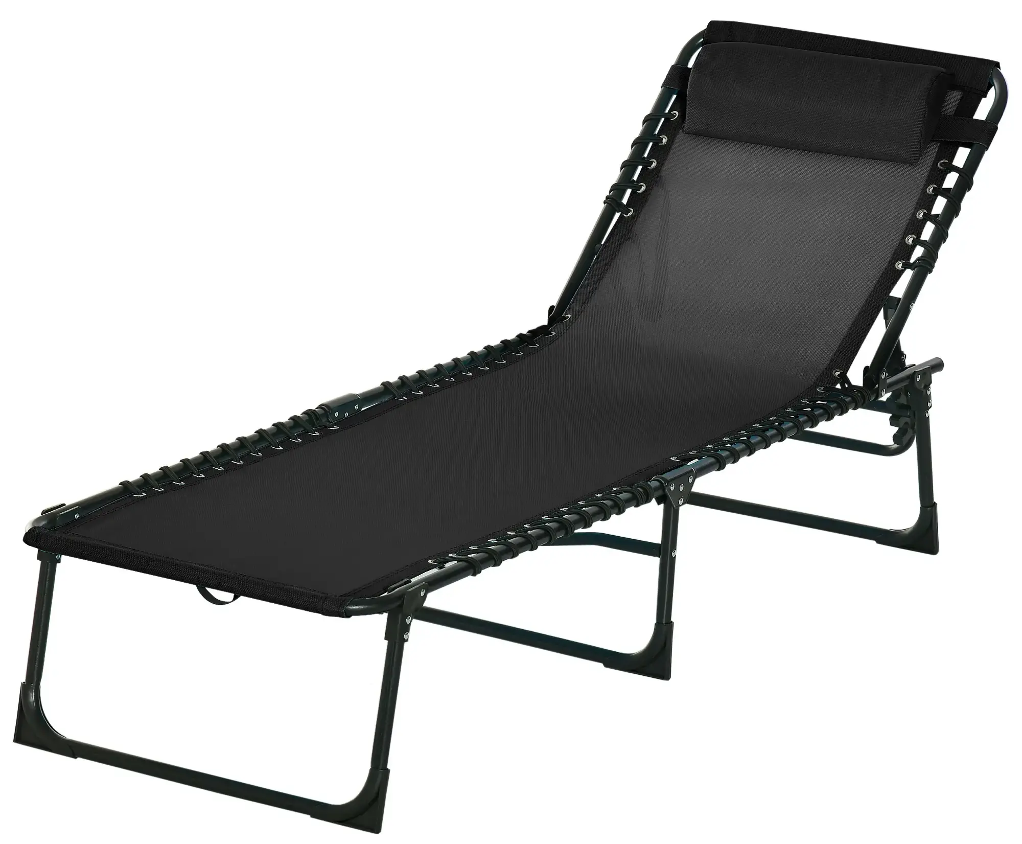 Sezlong Outsunny 84B-206BK (Black) - 2