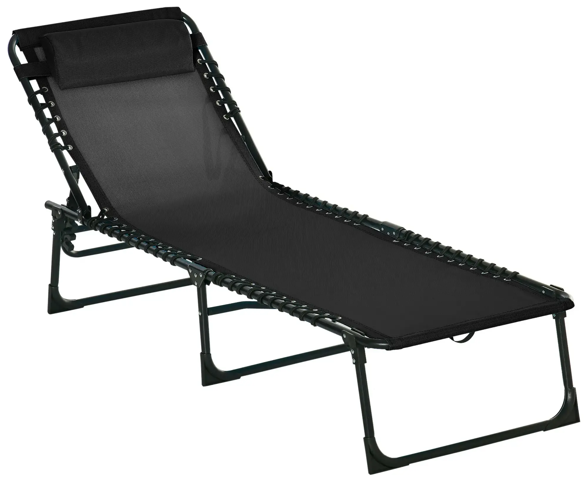 Sezlong Outsunny 84B-206BK (Black) - 3