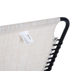 Шезлонг Outsunny 84B-206CW (Cream White/Black) Thumb