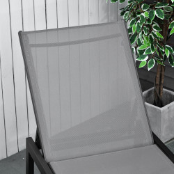 Sezlong Outsunny 84B-340GY (Grey) Thumb
