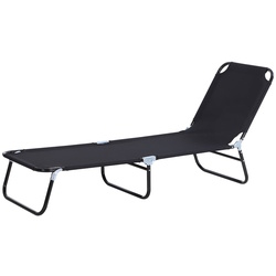 Sezlong Outsunny 84B-442BK (Black) Thumb