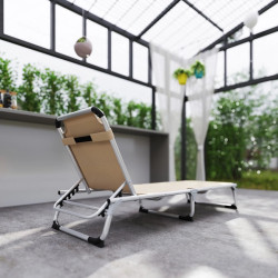 Sezlong Outsunny 84B-592BG (Beige) Thumb