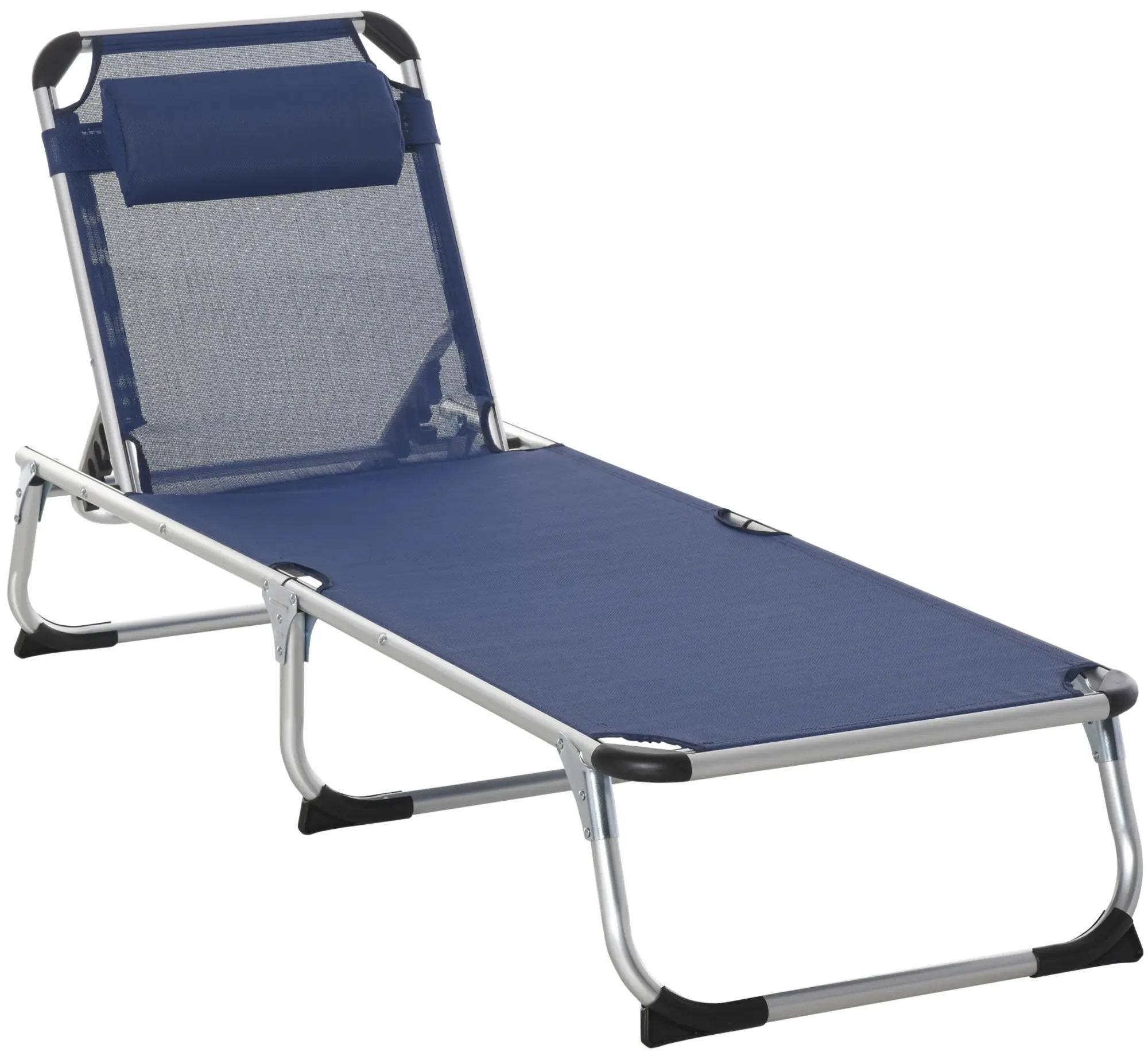 Sezlong Outsunny 84B-592NU (Blue) - 2