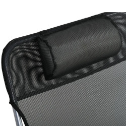 Sezlong Outsunny 84B-622BK (Black) Thumb