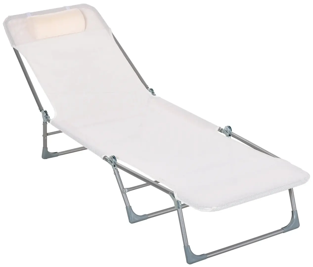 Sezlong Outsunny 84B-622CW (Cream White) - 3