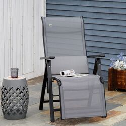 Sezlong Outsunny 84B-760 (Grey)