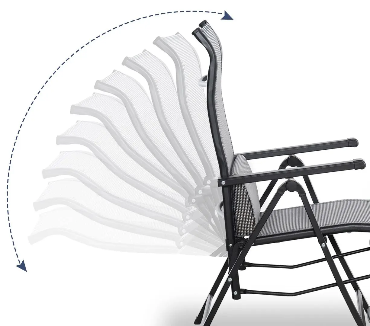 Sezlong Outsunny 84B-760 (Grey) - 8