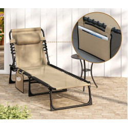 Sezlong Outsunny 84B-812V70BG (Beige) Thumb