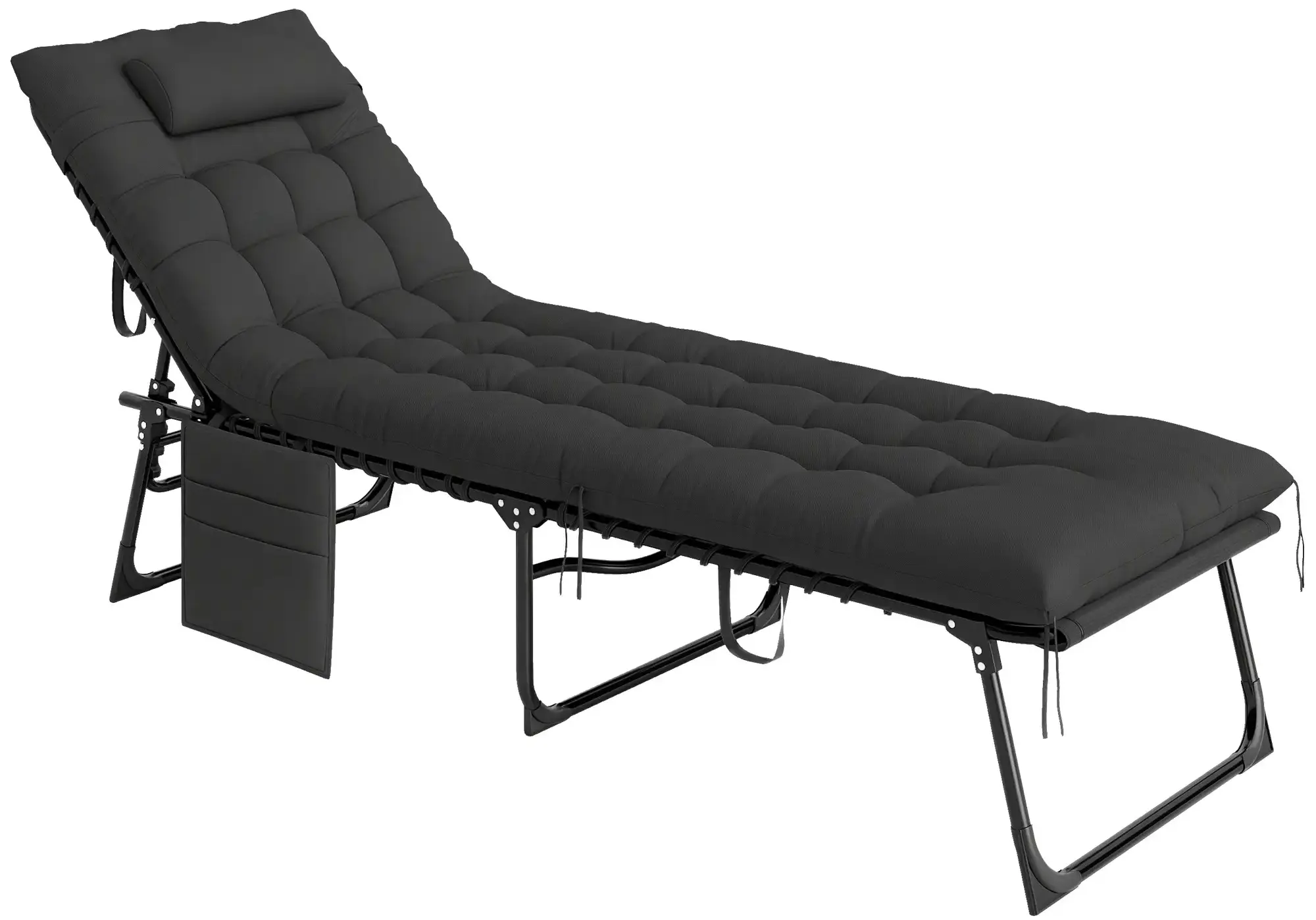 Sezlong Outsunny 84G-125V00BK (Black) - 2