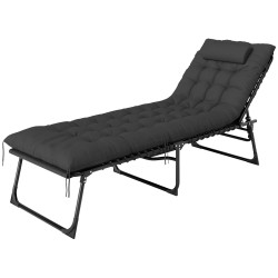 Sezlong Outsunny 84G-125V00BK (Black) Thumb