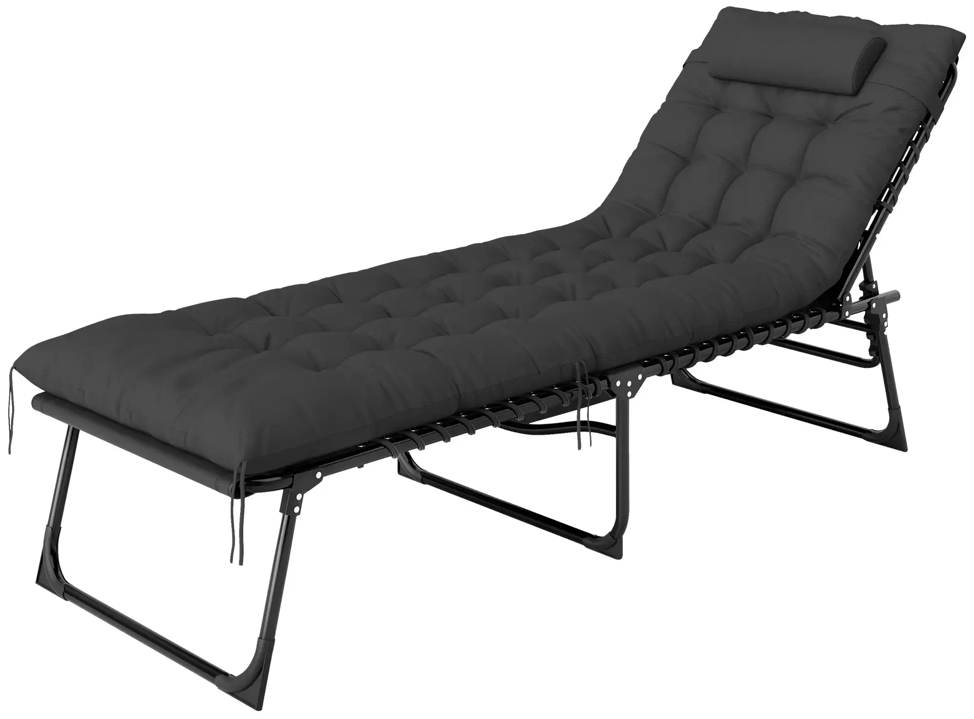 Sezlong Outsunny 84G-125V00BK (Black) - 3