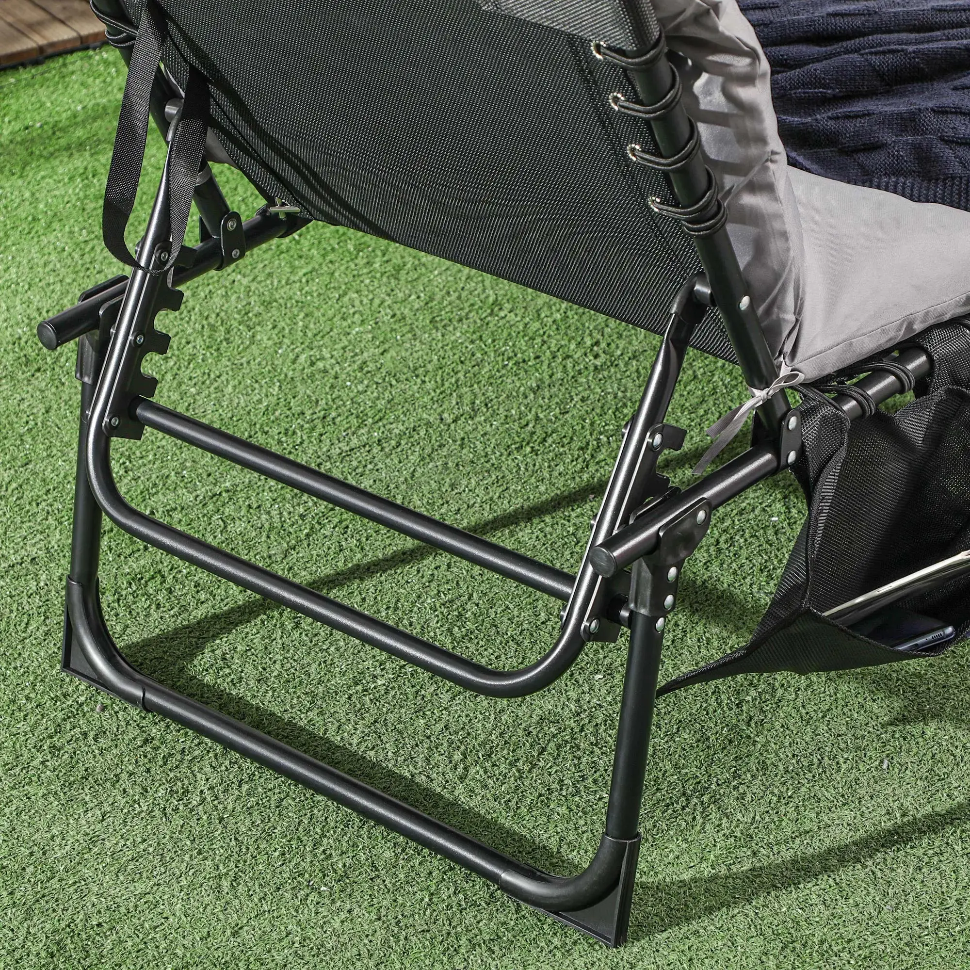 Шезлонг Outsunny 84G-125V00LG (Light Grey) - 6