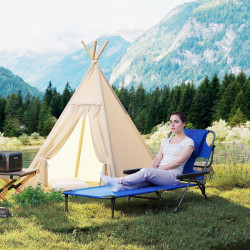 Sezlong Outsunny 84G-391V00DB (Black/Dark Blue) Thumb