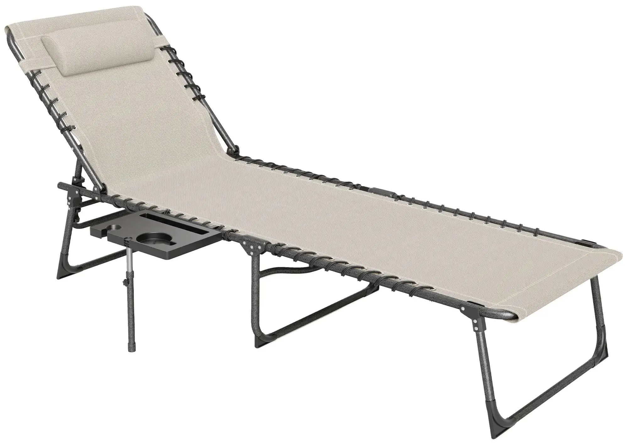 Sezlong Outsunny 84G-721V00CW (Cream White) - 2