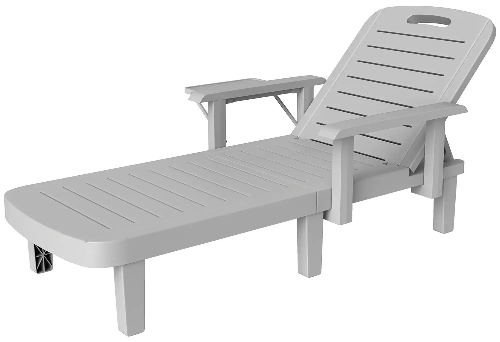 Sezlong Outsunny 84G-789V00LG (Light Grey) - 3