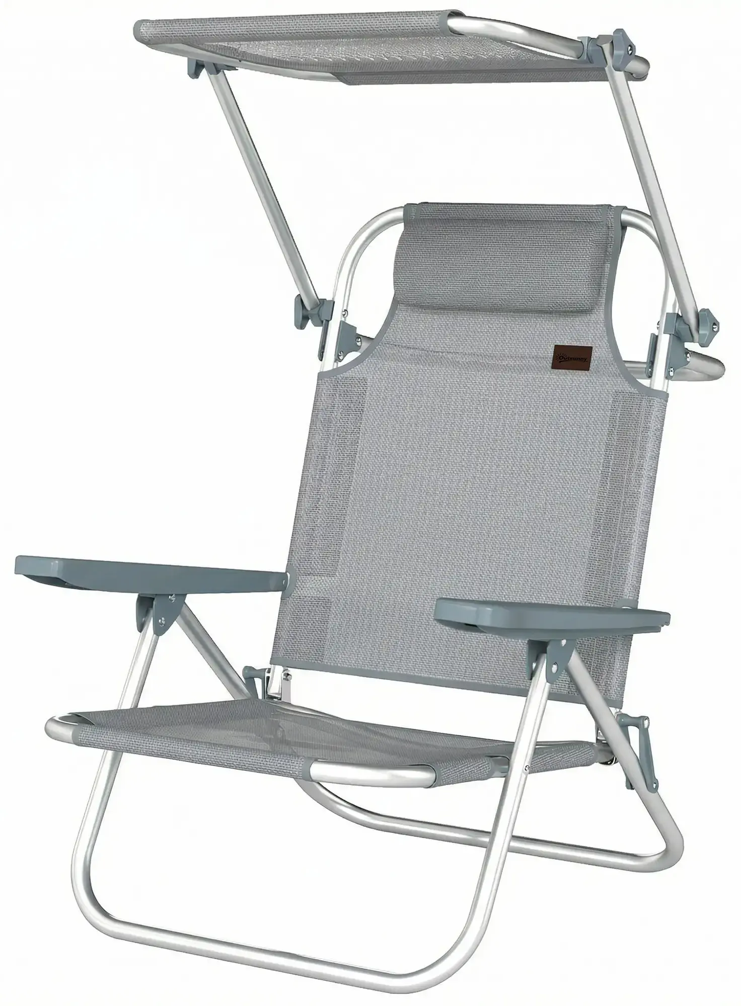 Sezlong Outsunny 84K-176V00GY (Grey) - 3