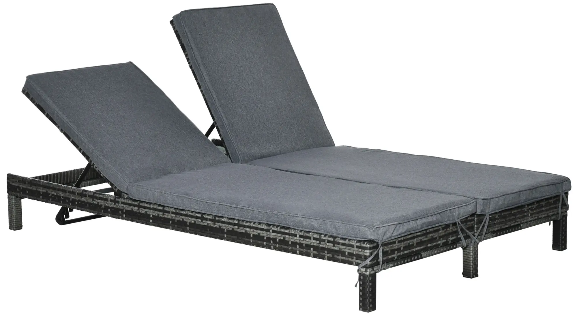 Sezlong Outsunny 862-023GY (Grey)