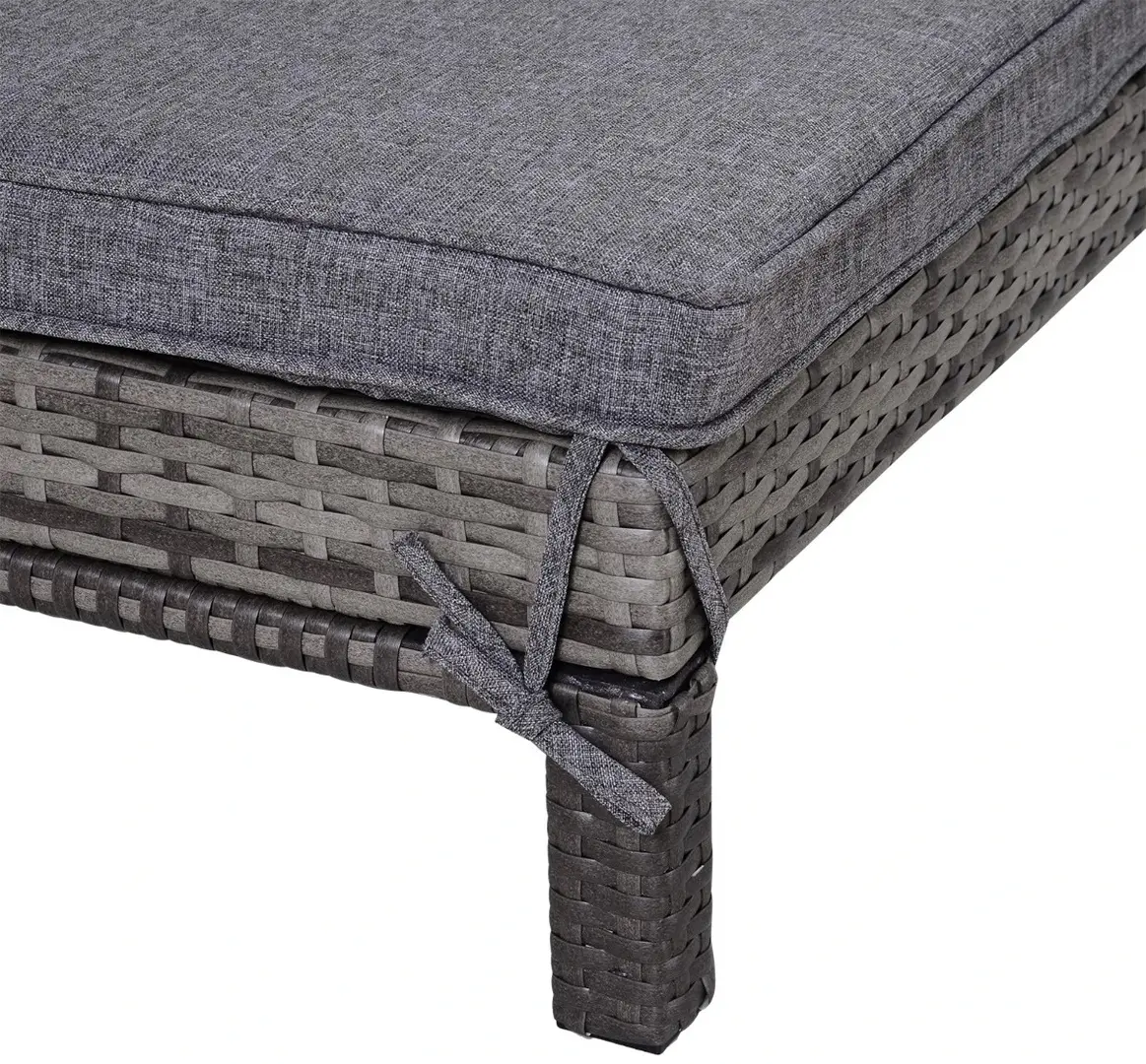 Sezlong Outsunny 862-023GY (Grey)