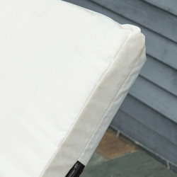 Sezlong Outsunny 862-025V01BN (Brown/White Cream) Thumb