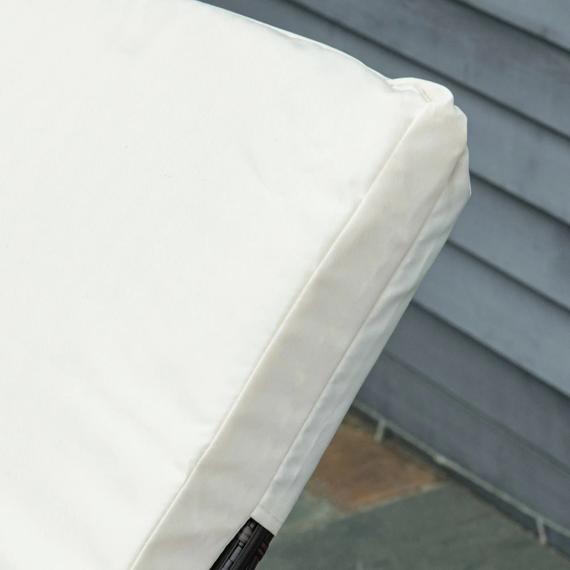 Sezlong Outsunny 862-025V01BN (Brown/White Cream) - 5