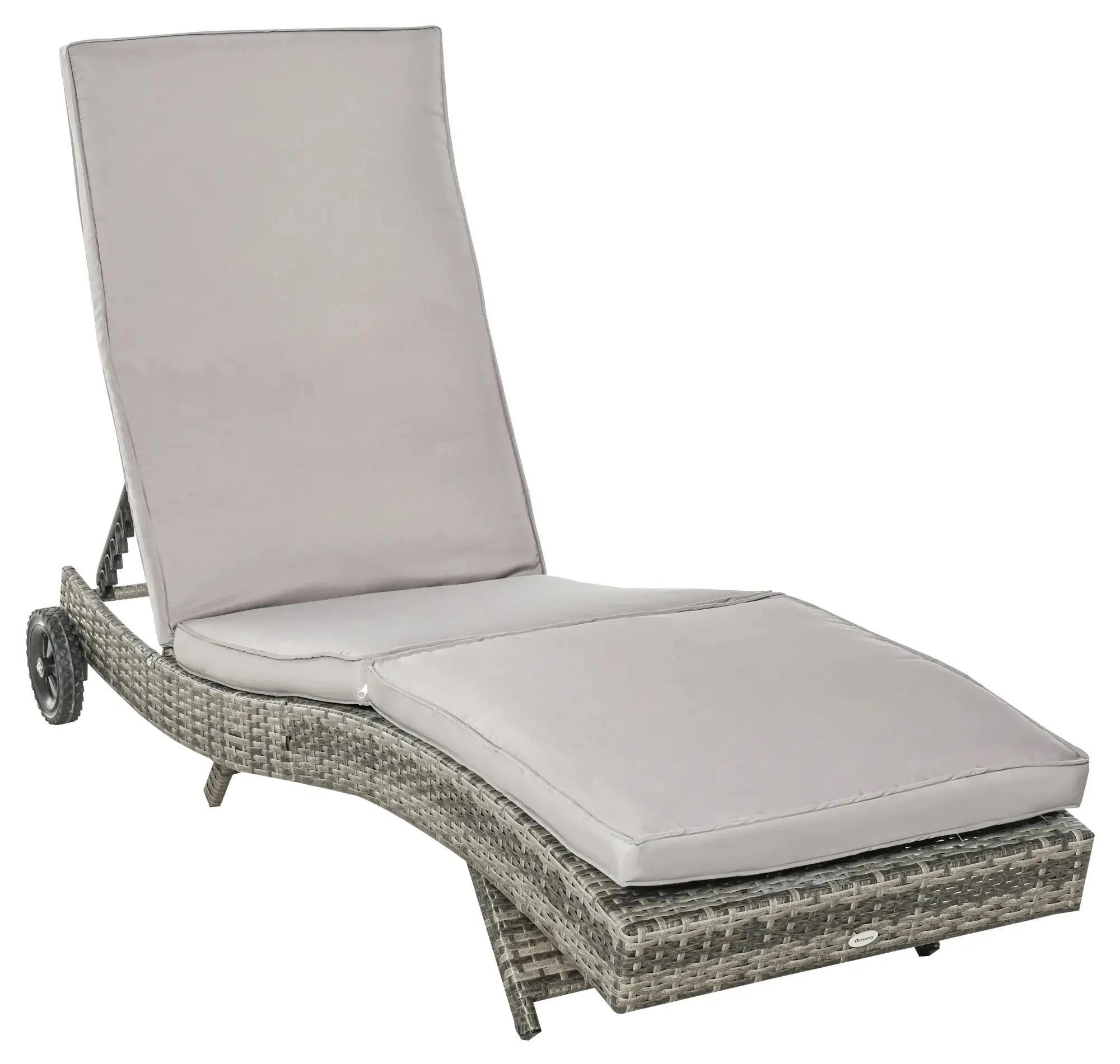 Sezlong Outsunny 862-030GY (Grey) - 2