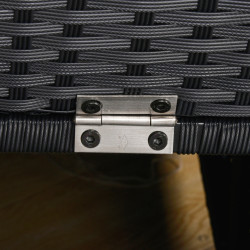 Sezlong Outsunny 862-038 (Black/Cream) Thumb