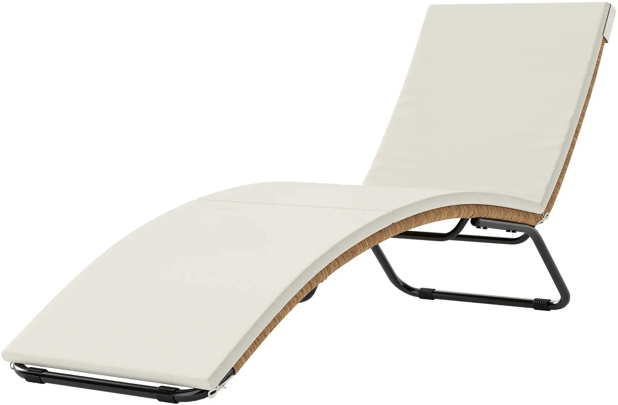 Шезлонг Outsunny 862-089V00CW (Cream) - 3