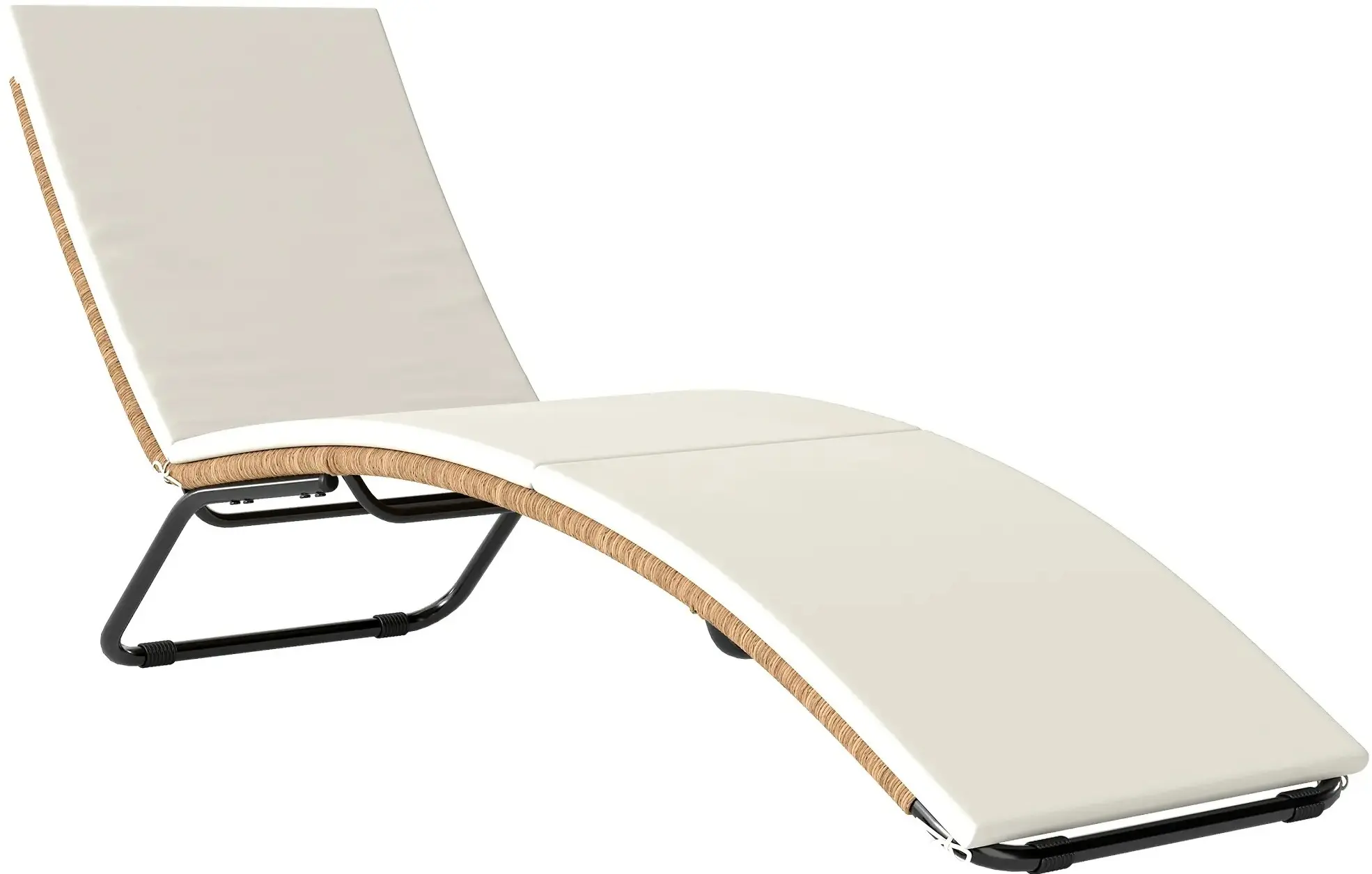 Шезлонг Outsunny 862-089V00CW (Cream) - 2