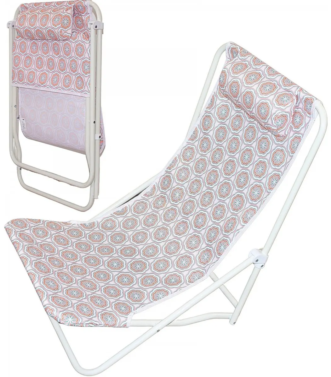 Шезлонг ProBeach 1073835 (White/Pattern) - 3