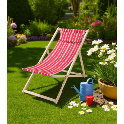 Шезлонг Probeach 55418 (Red) Thumb