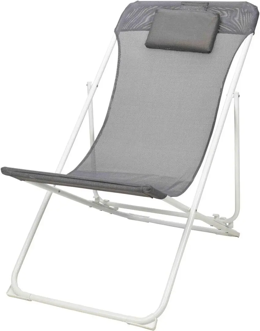 Шезлонг ProGarden 12010 (Grey)