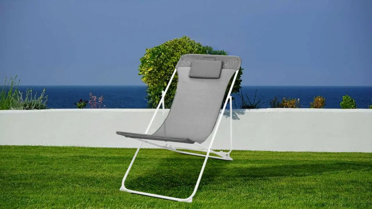 Шезлонг ProGarden 12010 (Grey)