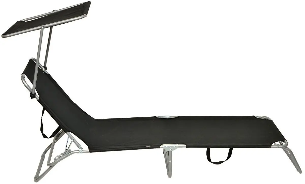 Шезлонг Royokamp 1020303 (Black) - 5